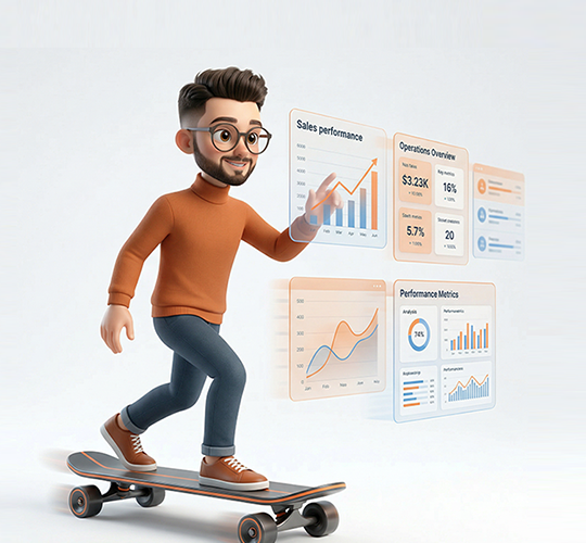business dashboard software